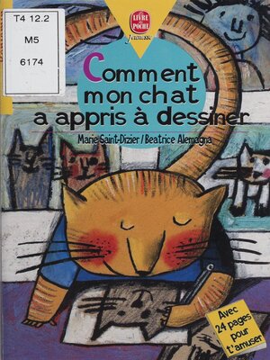 cover image of Comment mon chat a appris à dessiner